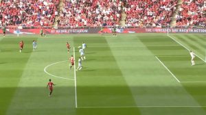 Watch Bruno Fernandes score ‘disallowed goal of the season’ in Community Shield as strike sends Man Utd fans wild