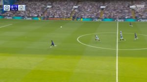 Gary Neville moans as linesman ‘takes 14 days’ to raise flag for offside in hilarious live moment in Chelsea vs Man City