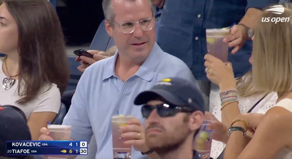 Fans spot ‘exact moment US Open spectator’s heart breaks in two’ after ‘next-level friend zoning’ on live TV