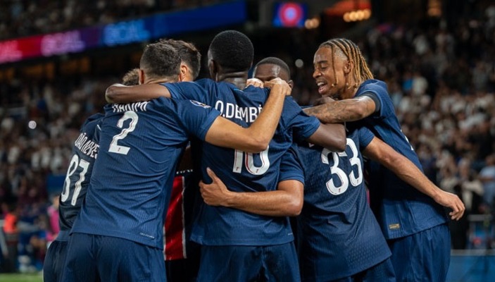 PSG shine without Mbappe, crush Montpellier 6-0