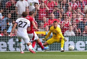 Nottingham Forest 1 Bournemouth 1: Semenyo snatches last-gasp equaliser in match delayed by horror injury to Danilo