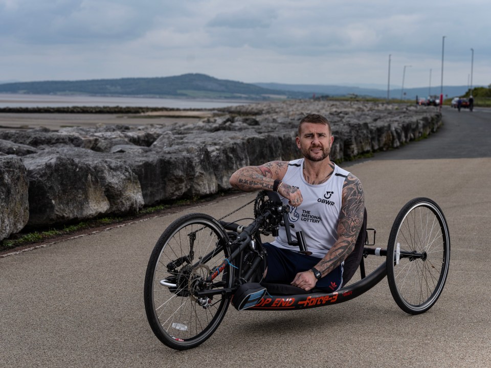 Meet the Paralympics star, 42, who has to make sure he doesn’t wipe Tyson Fury out when out doing his own training