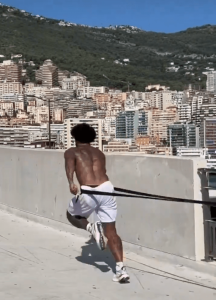 Forgotten Man Utd flop training alone in Monaco as he hunts for new club after Atletico Madrid released him