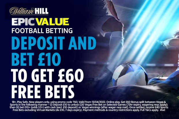 Aston Villa vs Arsenal: Get £60 in football free bets and bonuses for Premier League clash with William Hill