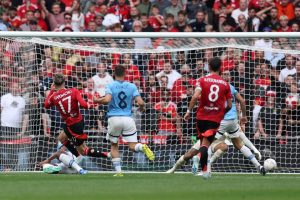 Man Utd ratings: Alejandro Garnacho scores at Wembley again in stunning cameo but Mason Mount fails to make an impact