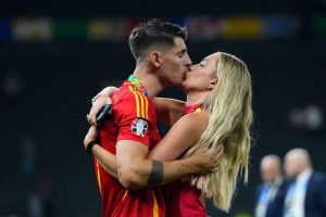 Ex-Chelsea striker Alvaro Morata confirms split from stunning wife Alice Campello as pair release damning statement