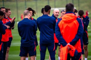 Man Utd stars train ahead of Community Shield but three key names missing amid defensive injury crisis