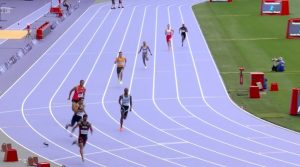 Chaos in 4x400m relay as Olympics 2024 runner forced to finish race without SHOE as another faceplants in horror fall