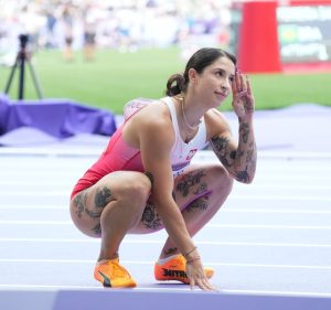 Meet Ewa Swoboda, the Polish runner who went viral after her camera salute before the women’s 100m and is a Barbie model