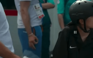 Olympics official banished from games after he’s spotted making shocking gesture on camera during event