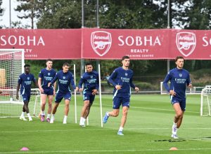 Arsenal boss Arteta to make late call on Declan Rice, Bukayo Saka and Aaron Ramsdale in Emirates Cup after Euros break