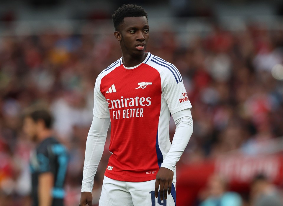 Eddie Nketiah ‘agrees personal terms with Nottingham Forest with striker on brink of quitting Arsenal in £30m transfer’