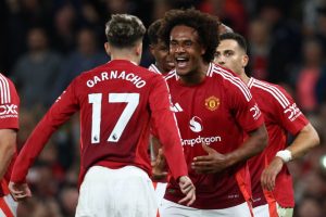 Man Utd 1 Fulham 0: Zirkzee spares Ten Hag’s blushes by climbing off bench to score on debut in Premier League opener