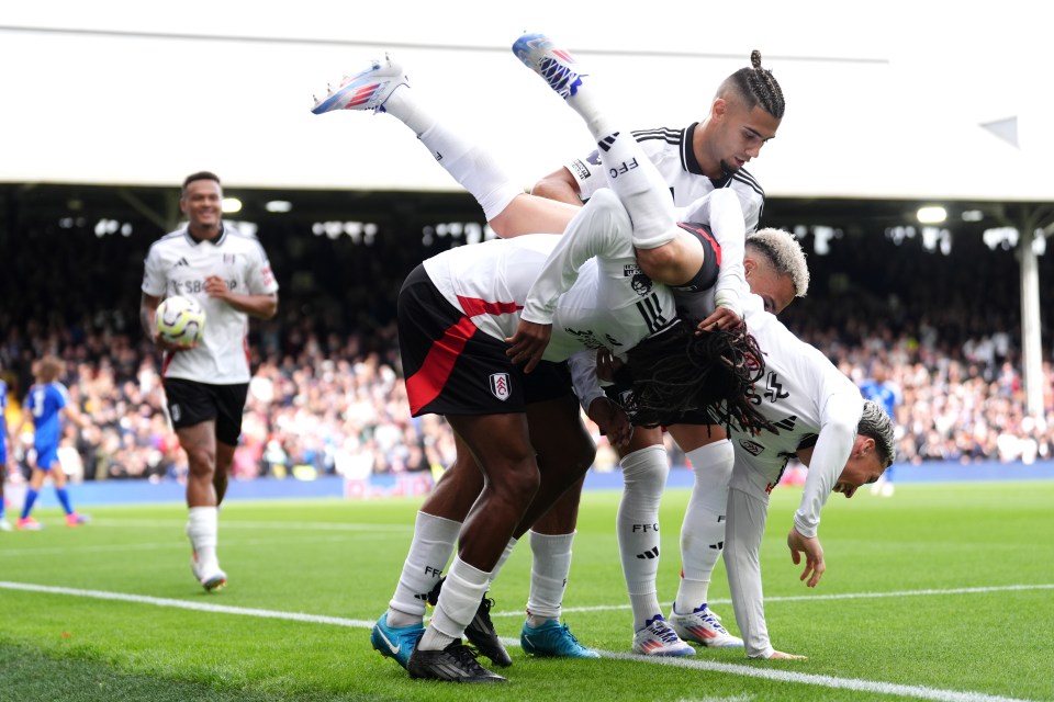 Fulham 2 Leicester 1: Former Arsenal stars Emile Smith Rowe and Alex Iwobi combine to get Cottagers off the mark