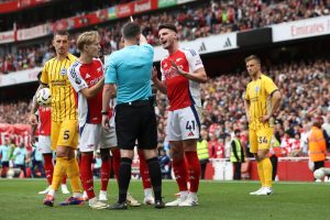 Declan Rice breaks silence over controversial Brighton red card as Arsenal star delivers ‘obvious’ verdict