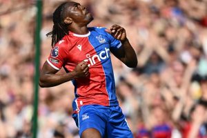 What is Eberechi Eze goal celebration? Crystal Palace midfielder’s cross symbol explained