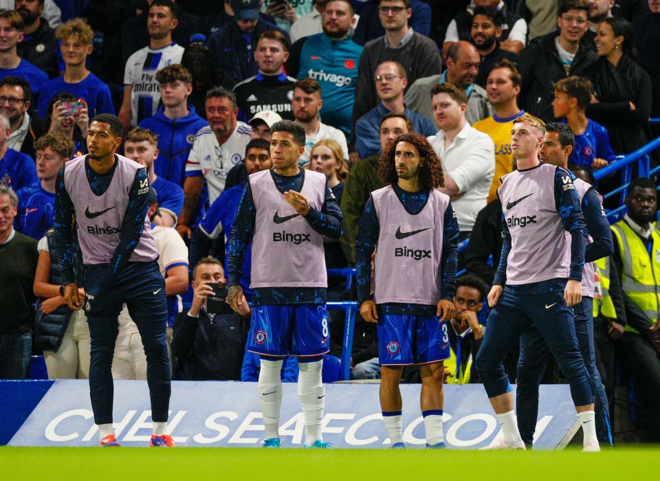 Chelsea BOOED off at half-time of Conference League qualifier vs Servette as Enzo Maresca forces ENTIRE bench to warm-up