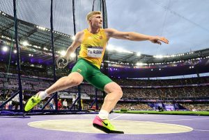 Incredible moment Olympics 2024 star breaks his DAD’S 20-year discus record on his Games debut