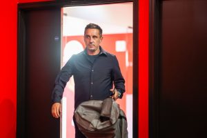 Fans left stunned as Gary Neville ‘does two jobs at the same time’ ahead of Man Utd’s Premier League opener vs Fulham