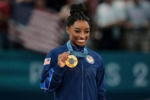 When is Simone Biles next in action at the Olympics 2024?