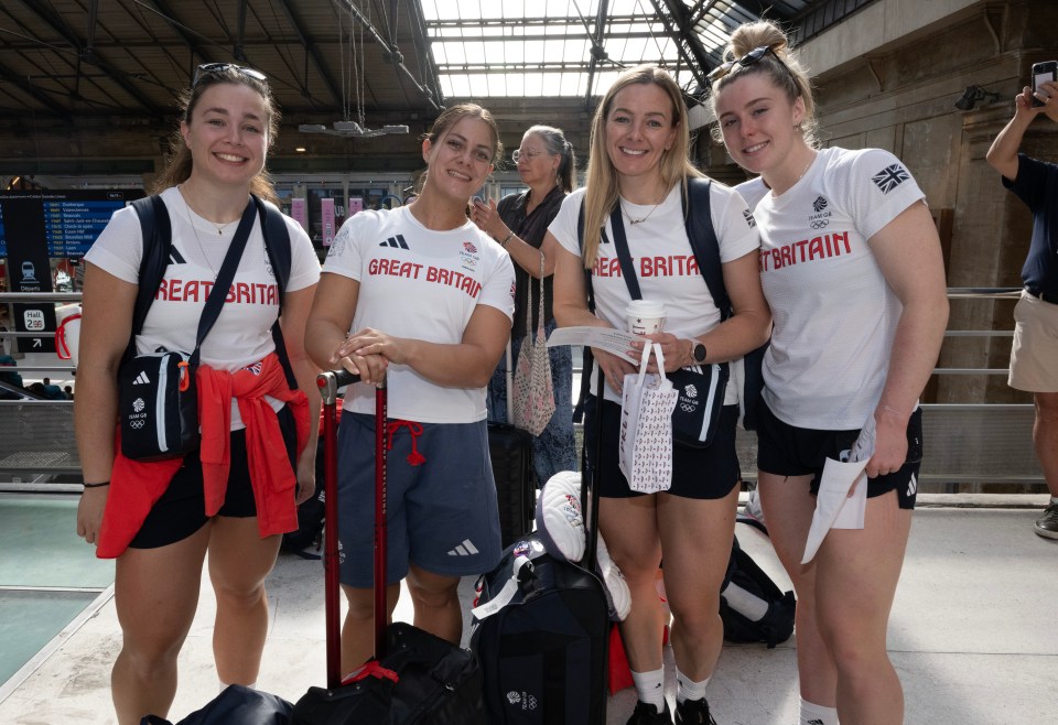 Team GB heroes return to UK as they catch Eurostar from Paris after earning 65 medals in incredible Olympics 2024