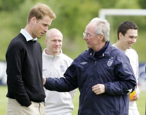 Prince William pays emotional tribute to Sven-Göran Eriksson after former England boss dies aged 76