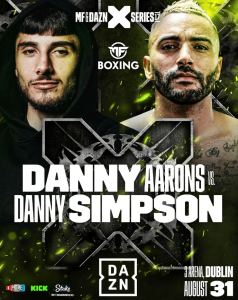 Danny Simpson vs Danny Aarons: UK start time, live steam, TV channel as ex-Premier League ace makes Misfits boxing debut