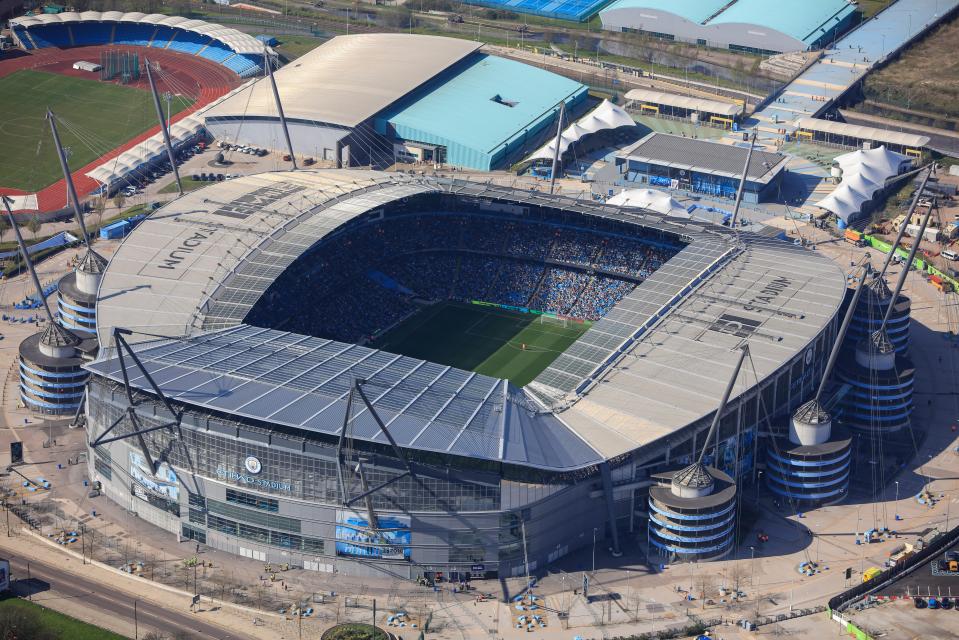 Premier League stadium ‘a building site’ with cranes looming over the ground despite fans returning this weekend