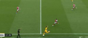 Arsenal fans furious at ‘double standards’ as Joao Pedro escapes card for ‘exact same thing as Rice but ten times worse’