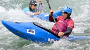 Team GB win two more medals just minutes apart despite one finishing FOURTH in crazy sport dubbed ‘Mario Kart on boats’