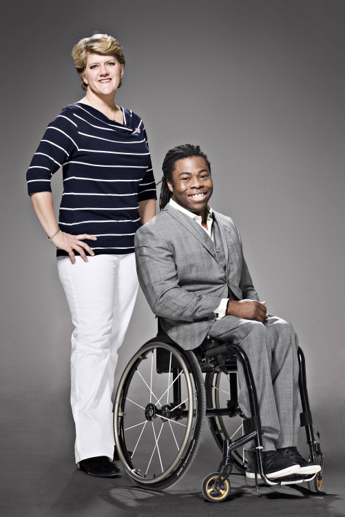 Who is Paralympian and TV presenter Ade Adepitan?