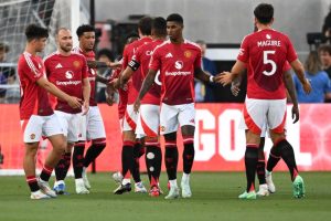 Man Utd 3 Real Betis 2: Marcus Rashford looks back to his best before he is forced off in huge injury scare