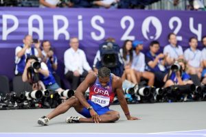 Fears Covid is rampaging through Team USA Olympic Village training camp after masked Noah Lyles diagnosis and quarantine