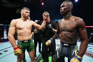 UFC 305: Israel Adesanya CHOKED OUT by Dricus Du Plessis as MW champ settles bitter feud with African rival