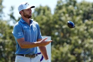 Watch fuming PGA Tour golfer Sam Burns SNAP his club after smashing driver to ground in anger