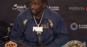 Watch Terence Crawford bluntly end press conference and LEAVE after ‘pointless’ question