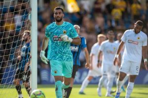 Watch ex-Premier League keeper concede to rival goalie from opposition penalty area in Conference League howler