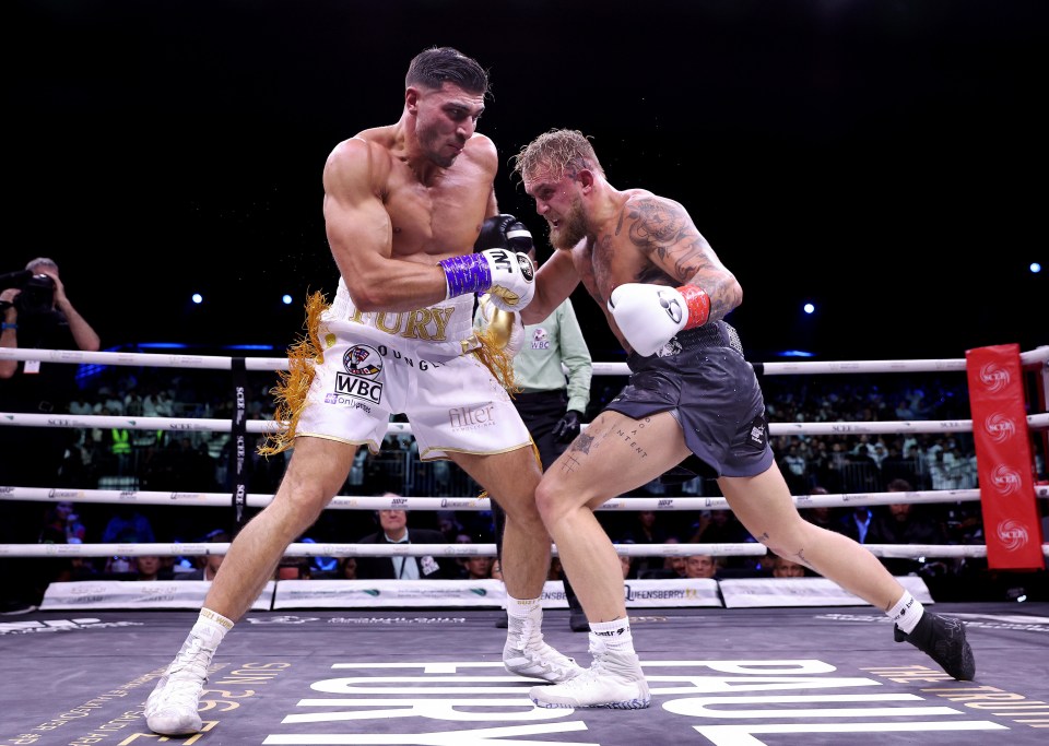 Jake Paul rubs salt into ‘dumbass’ Tommy Fury’s wounds as he offers Molly-Mae a JOB after boxing rival’s shock break-up