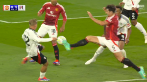 Fans joke Harry Maguire is auditioning for the Olympics after ’embarrassing’ dive in box for Man Utd against Fulham