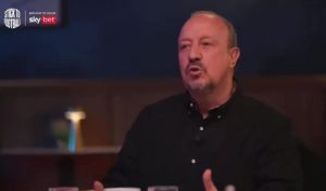 Watch Rafa Benitez ‘do Carragher dirty’ as he reveals how much Liverpool legend would cost today