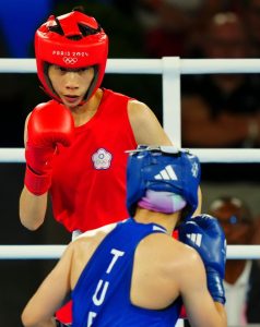 Gender row boxer Lin Yu-ting set for bizarre Olympics gold medal final fight against opponent who jumps around in ring