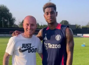 Meet the private coach and ex-Man Utd graduate trying to get Marcus Rashford back to his best and training legend’s son