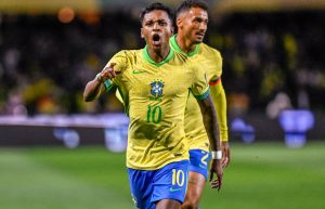 Real Madrid star Rodrygo poses with bizarre MOTM award as baffled fans guess it could be a ‘hamster cage’ or ‘dollhouse’