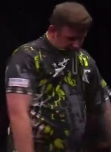 Darts fans concerned after Callan Rydz’s reaction to defeat as commentator says ‘he looks absolutely devastated’