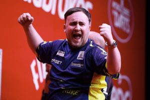 Luke Littler just one win away from incredible PDC landmark in darts prodigy’s first season on tour