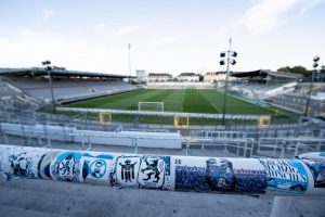 Inside six-time Champions League winners’ graffiti-covered former stadium which now hosts fourth tier football