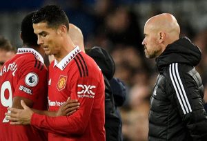 Man Utd star Garnacho ‘likes’ Cristiano Ronaldo criticism of Ten Hag as fans say he’ll ‘be out of the squad tomorrow’