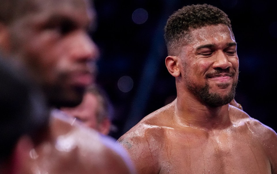 ‘He’s had his day’ – Anthony Joshua told to RETIRE by Brit boxing legend after brutal Daniel Dubois KO