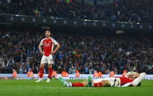 Arsenal player ratings: Gabriel a rock at the back as Leandro Trossard lets his team-mates down with red card