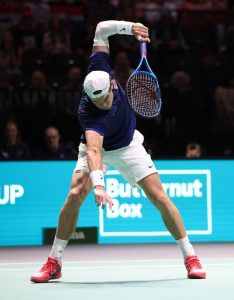 Watch Andy Murray heir Jack Draper lose his cool and completely obliterate his racquet in Davis Cup meltdown